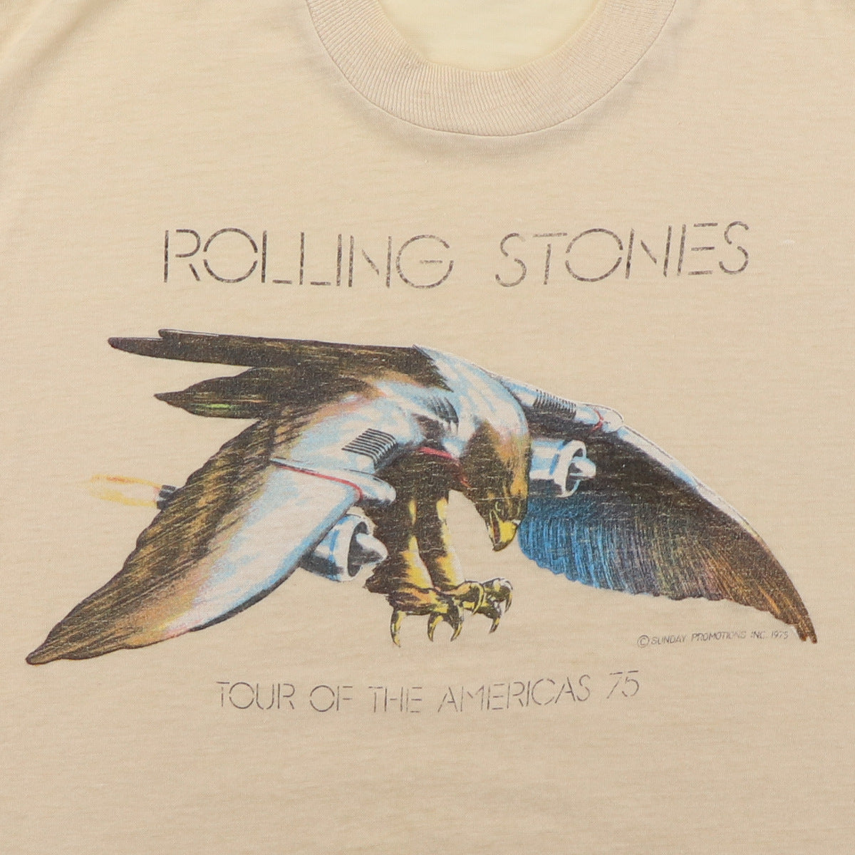 1975 Rolling Stones Tour Of The Americas Shirt