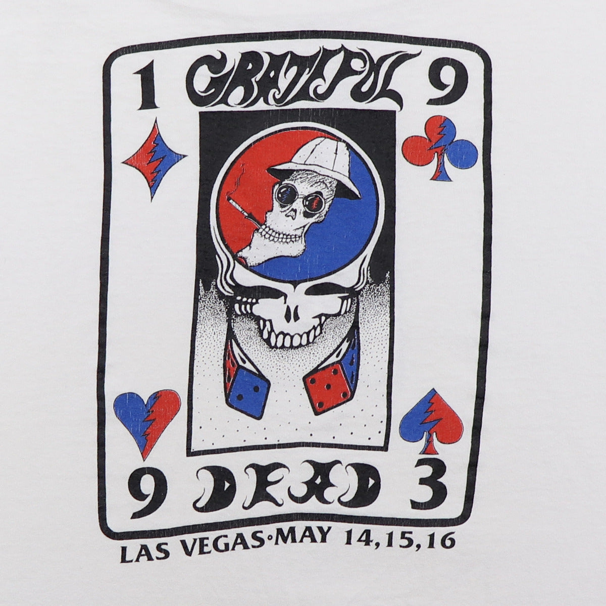 1993 Grateful Dead Hunter S Thompson Las Vegas Concert Shirt