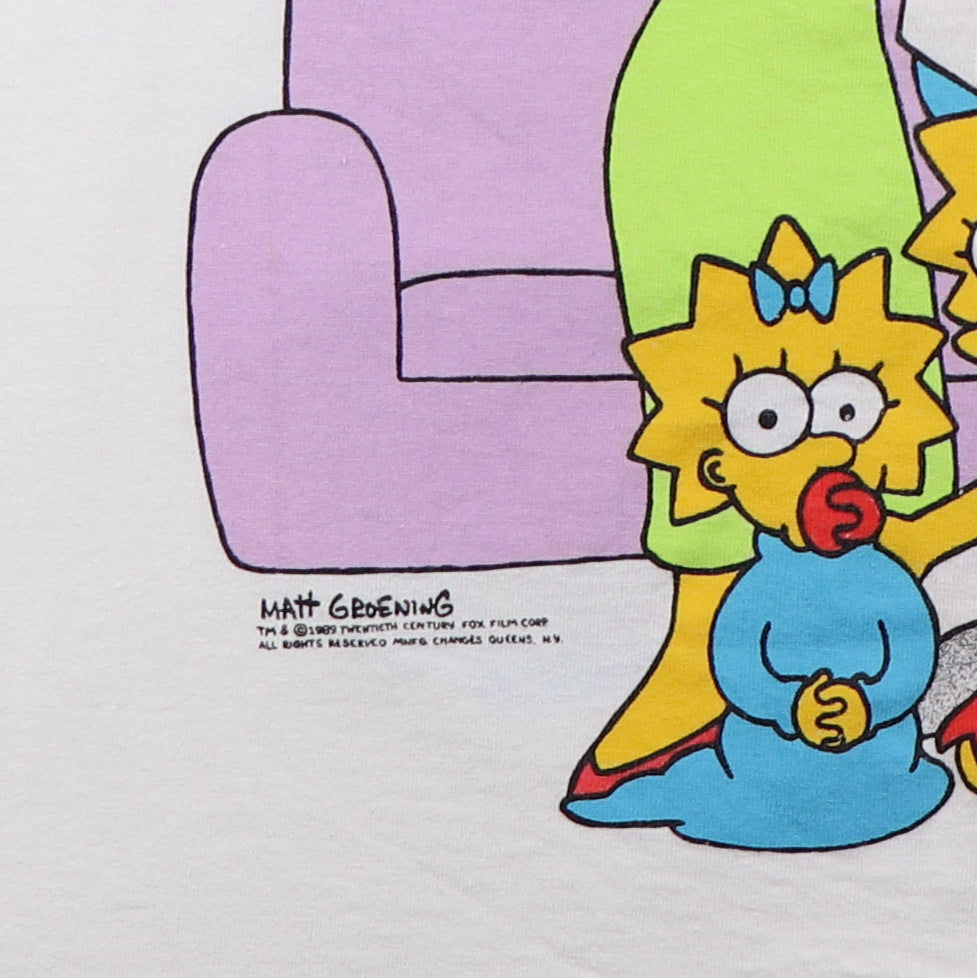 1989 The Simpsons Say Cheese Shirt