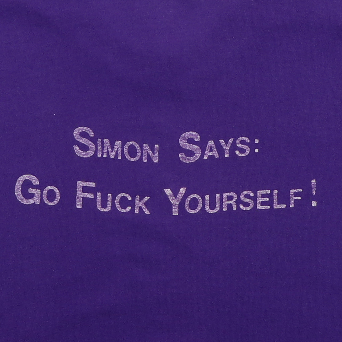 1980s George Carlin Simon Says Go Fuck Yourself Shirt