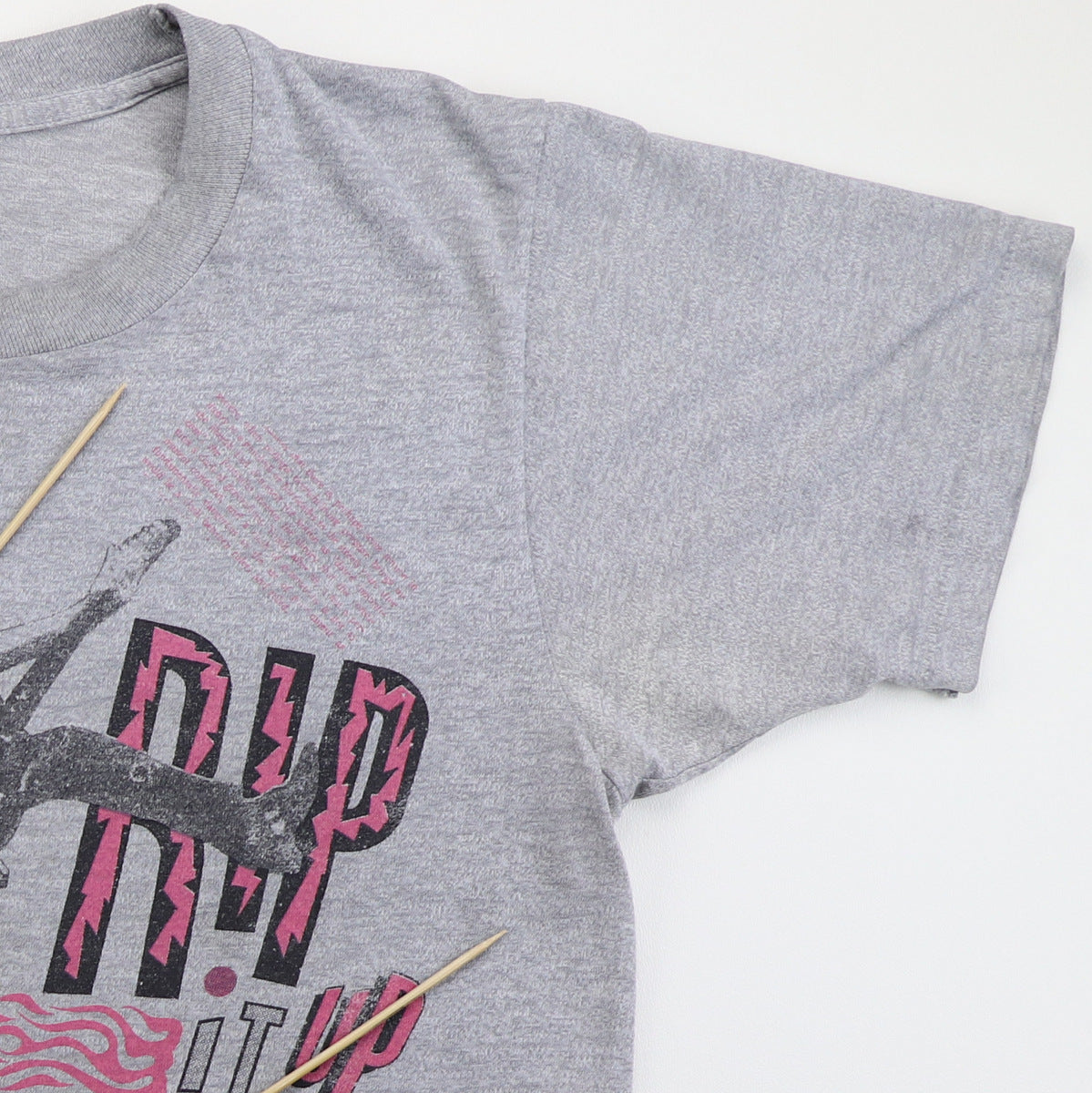 1984 The Clash Joe Strummer Out Of Control Tour Shirt