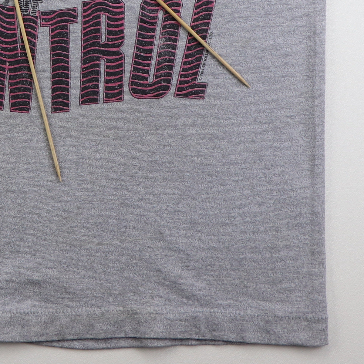 1984 The Clash Joe Strummer Out Of Control Tour Shirt