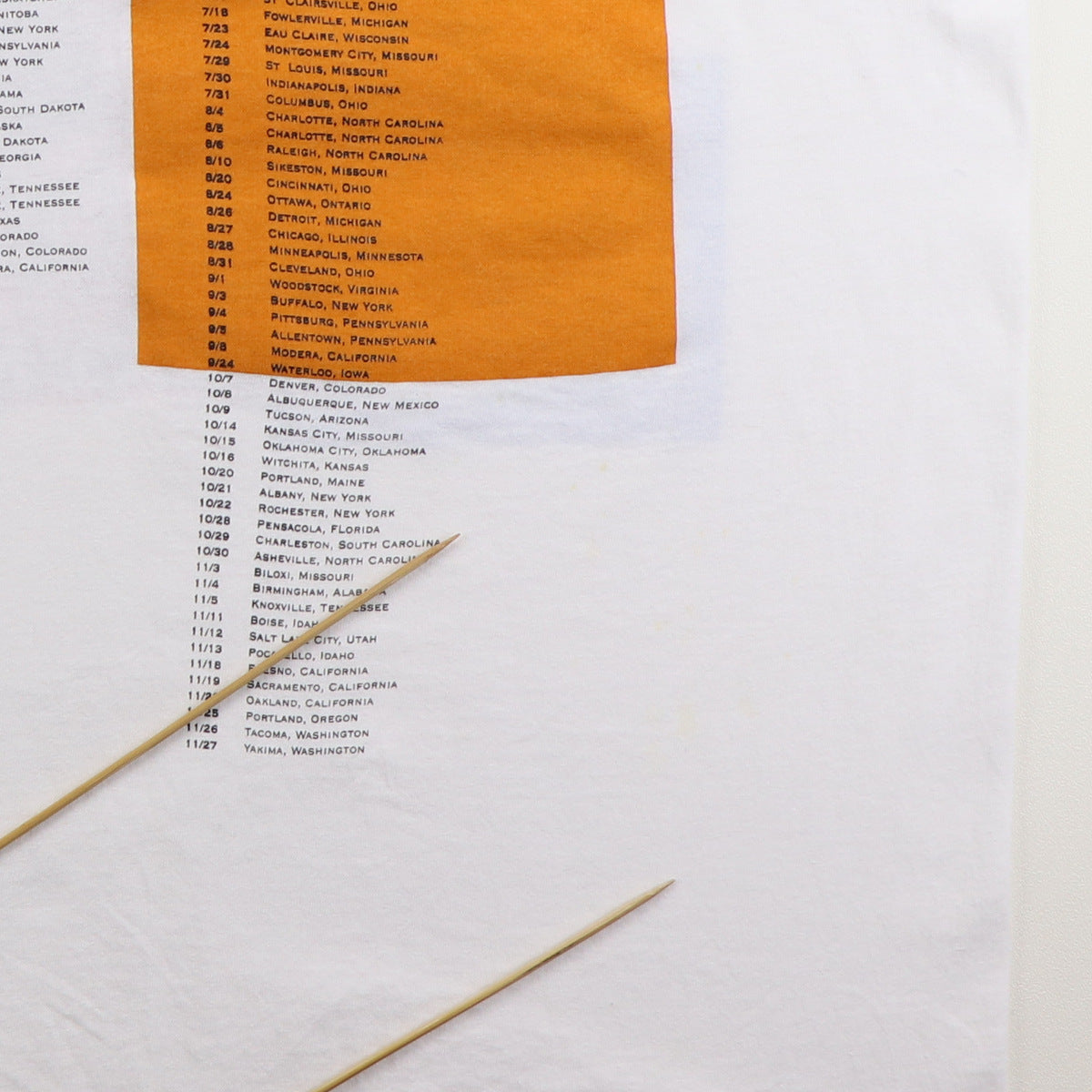 1994 John Michael Montgomery Kickin' It Up Tour Shirt