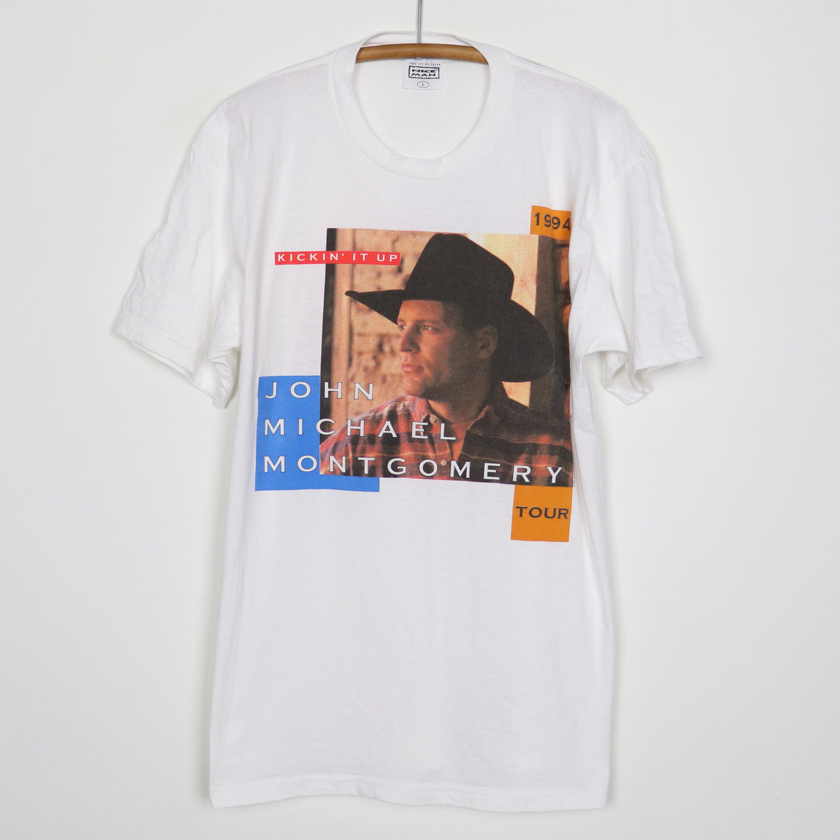 1994 John Michael Montgomery Kickin' It Up Tour Shirt