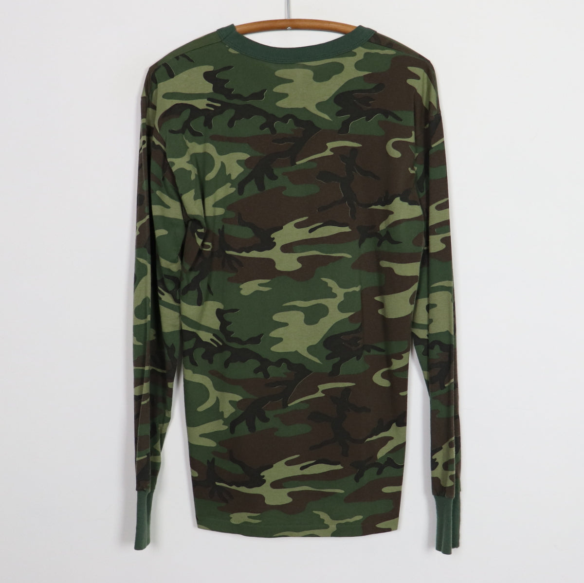 1980s Kali Hindu Goddess Camo Long Sleeve Shirt