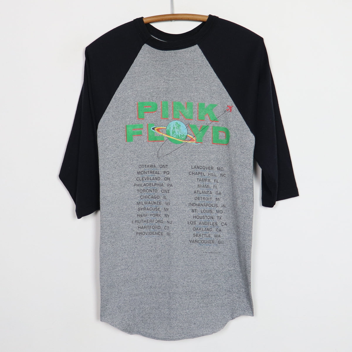 1987 Pink Floyd Momentary Lapse Of Reason Tour Jersey Shirt