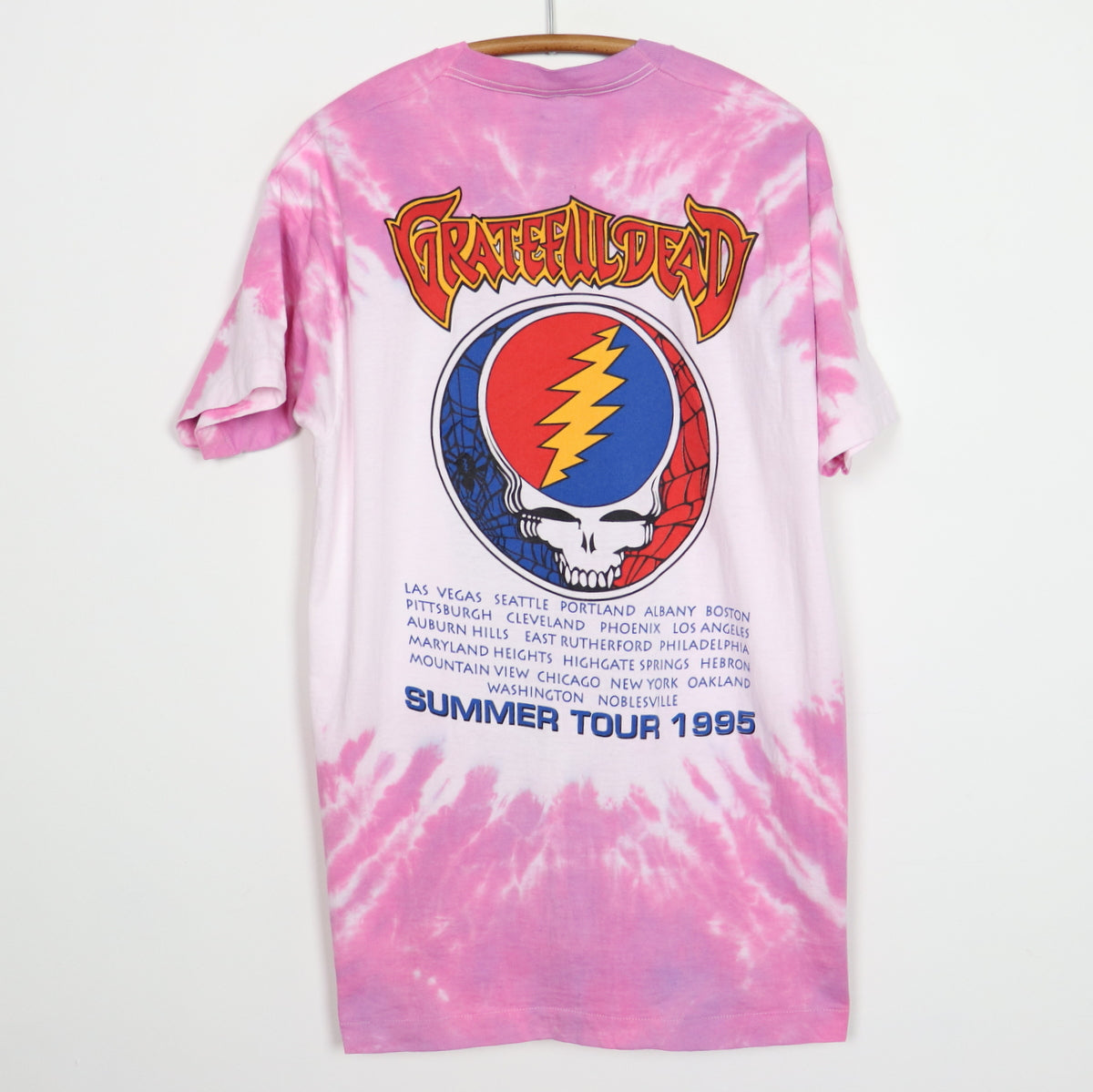 1995 Grateful Dead Joker Summer Tour Tie Dye Shirt
