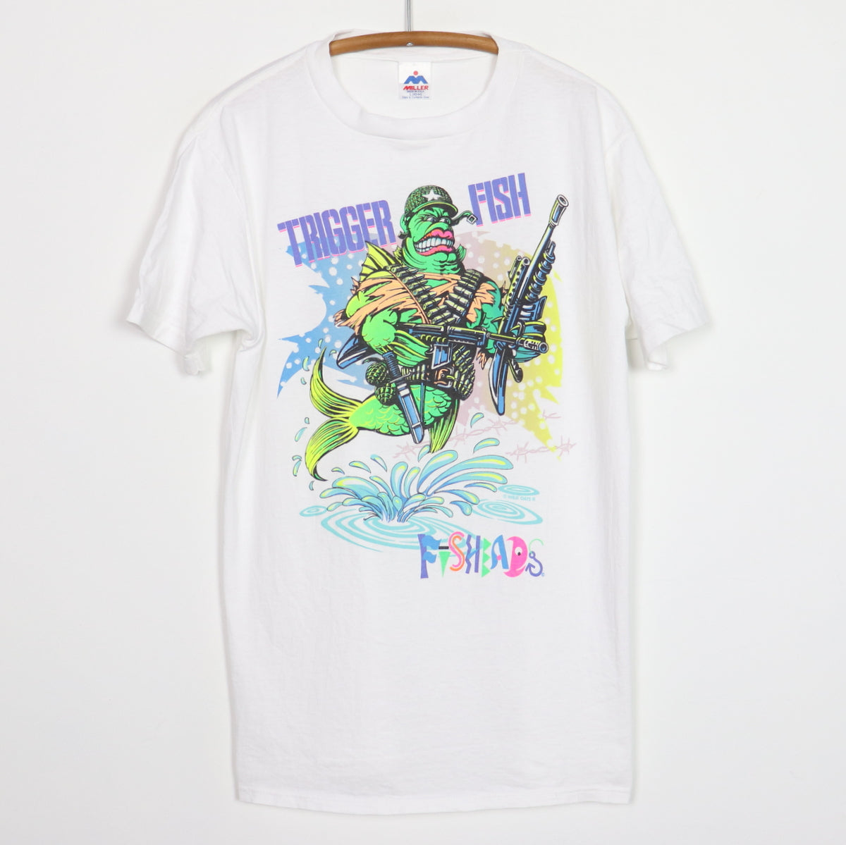 1990s Trigger Fish Fisheads Shirt | Authentic Vintage Tee – WyCo 
