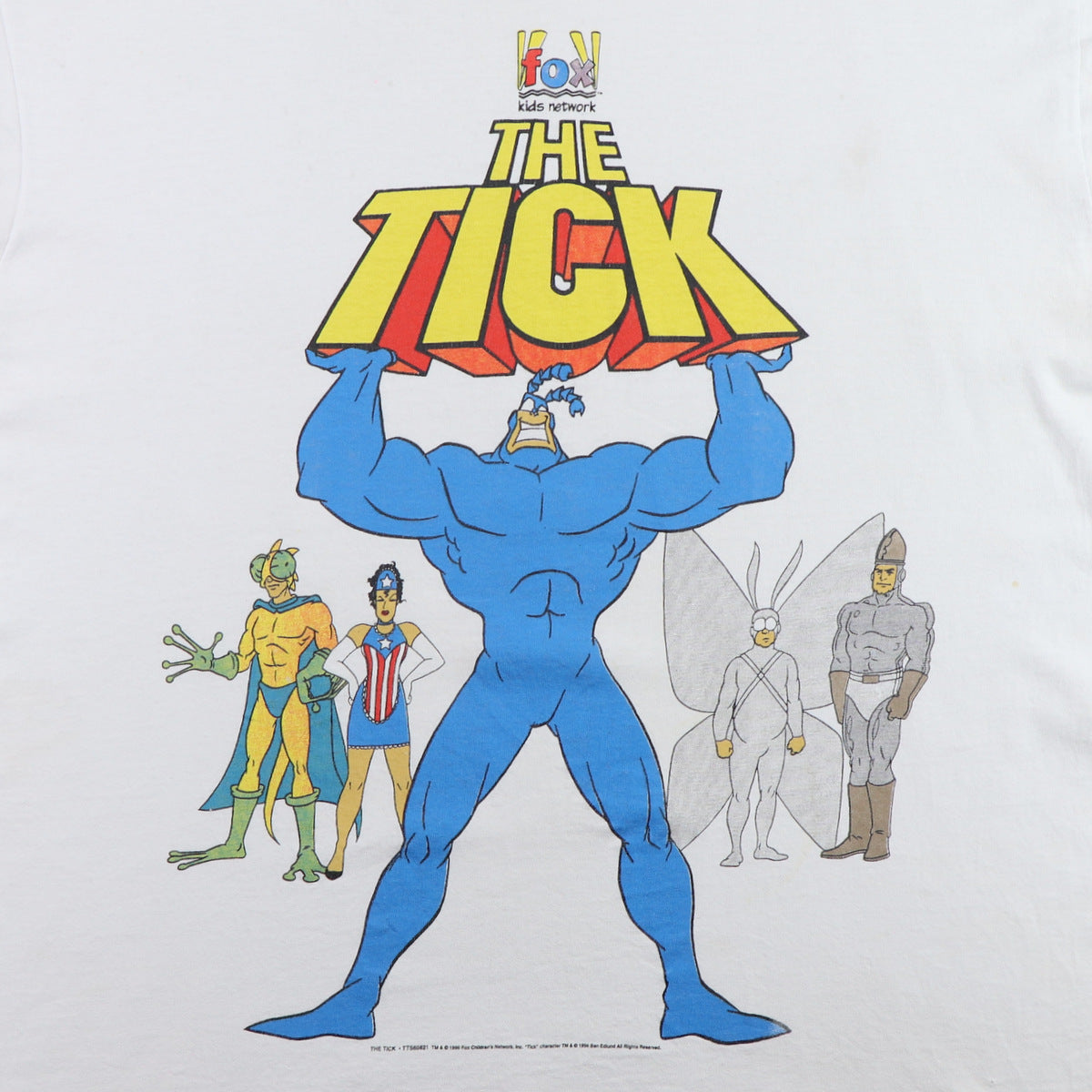 1996 The Tick Fox Kids Network Shirt
