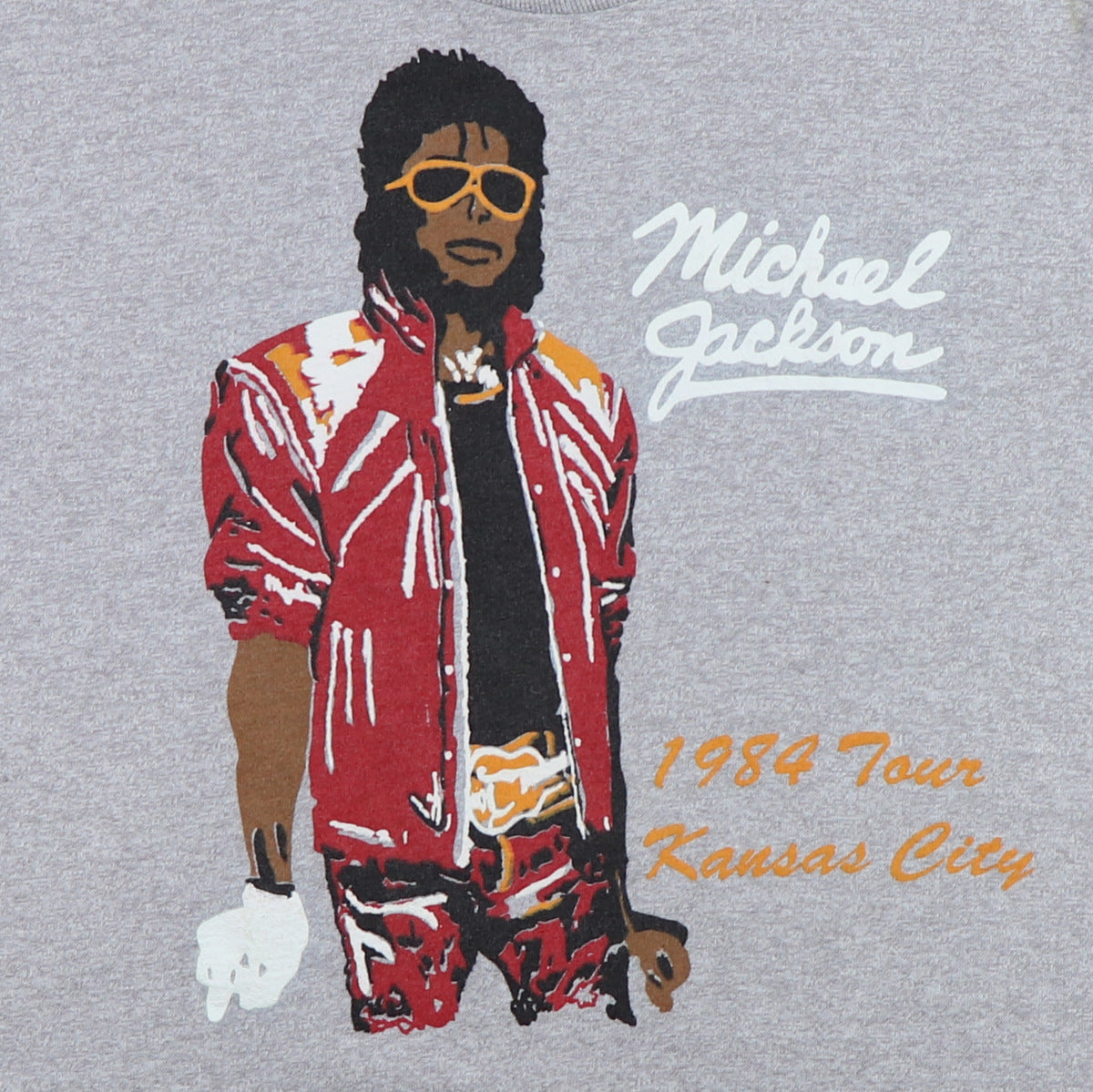 1984 Michael Jackson Kansas City Concert Shirt