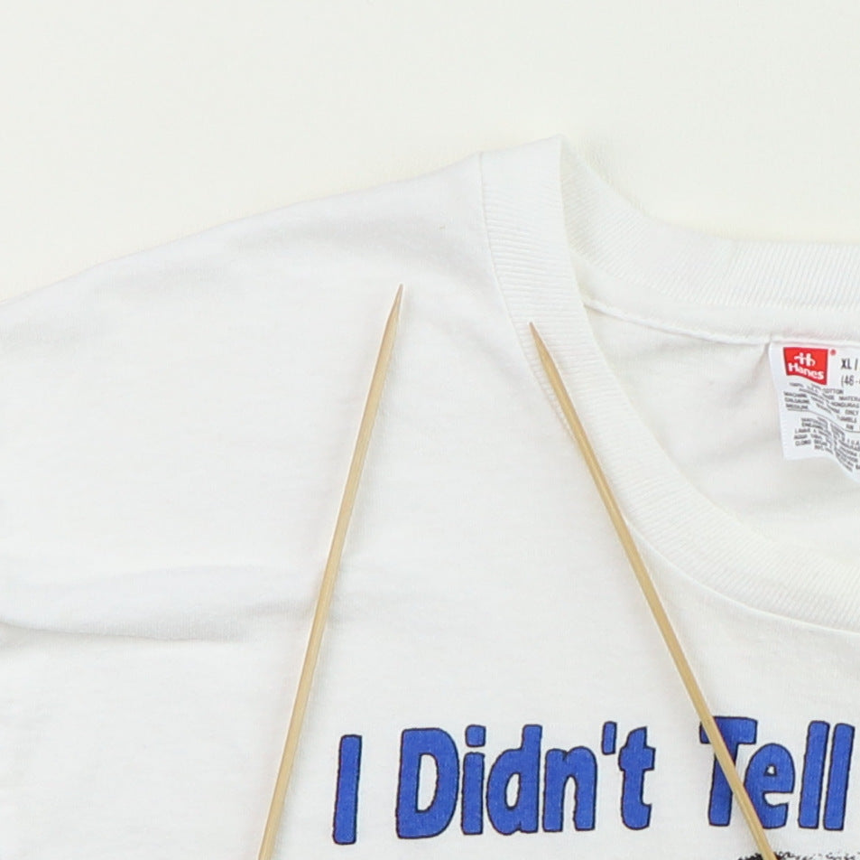 1990s Bill Clinton Didn't Tell Her To Lie Shirt