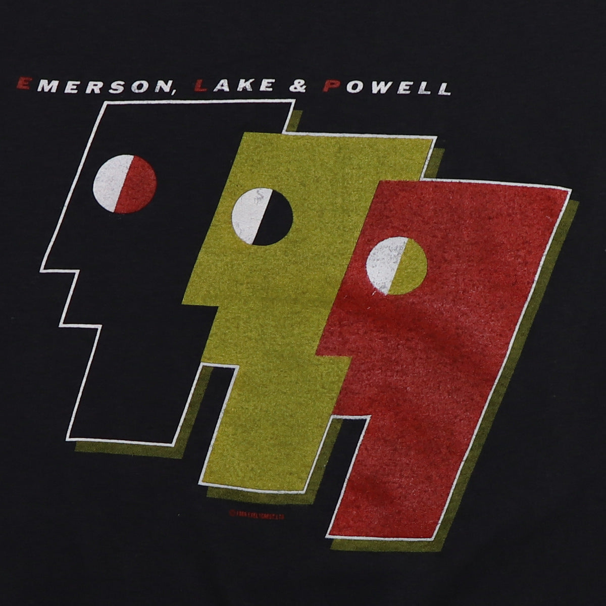 1986 Emerson Lake & Powell Everyone Knows The Score Shirt