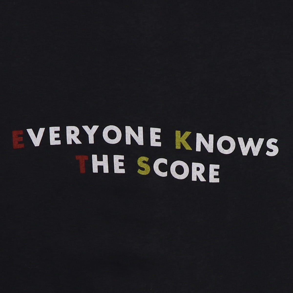 1986 Emerson Lake & Powell Everyone Knows The Score Shirt