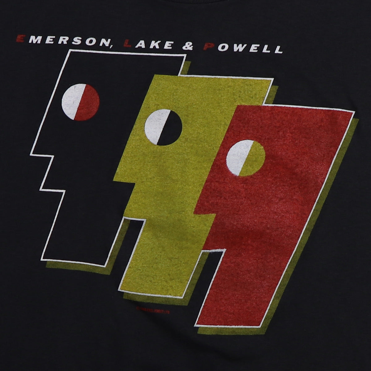 1986 Emerson Lake & Powell Everyone Knows The Score Shirt