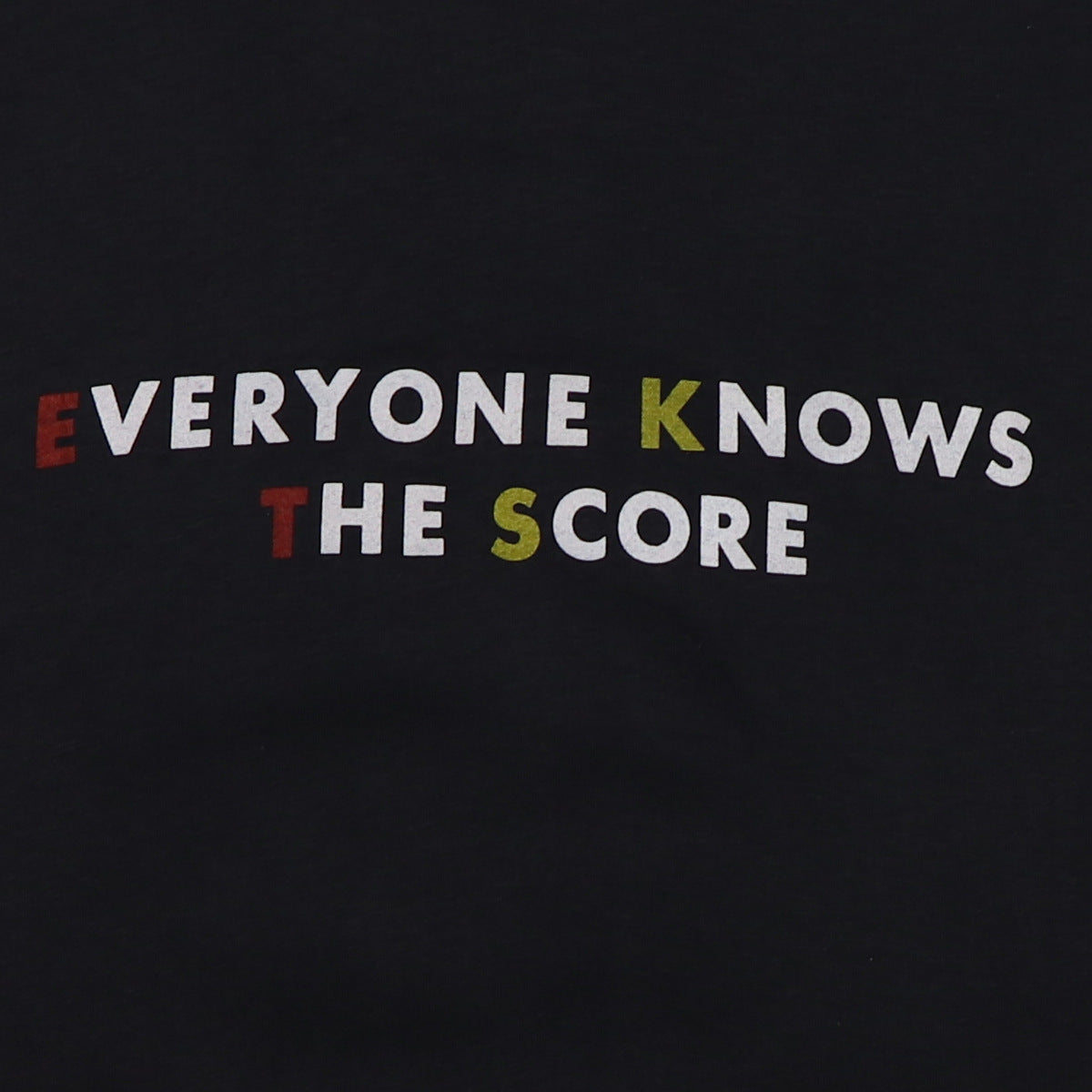 1986 Emerson Lake & Powell Everyone Knows The Score Shirt