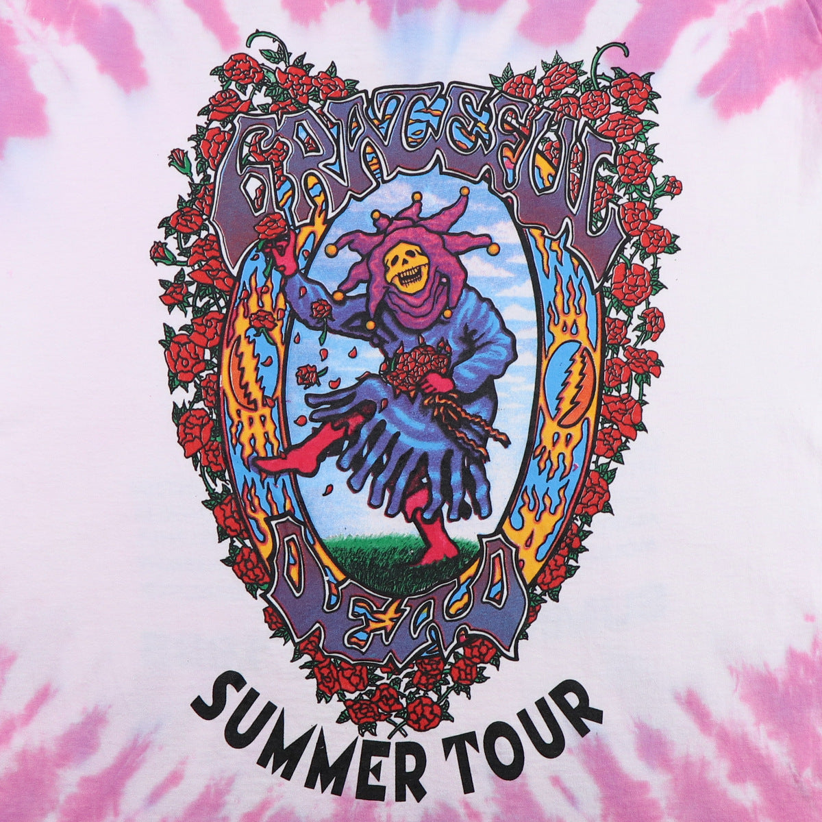1995 Grateful Dead Joker Summer Tour Tie Dye Shirt