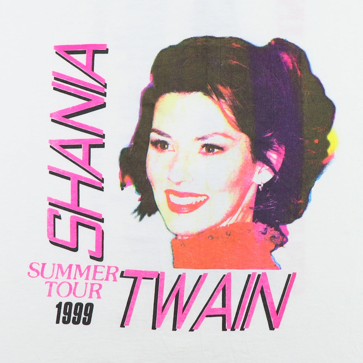 1999 Shania Twain Summer Tour Shirt