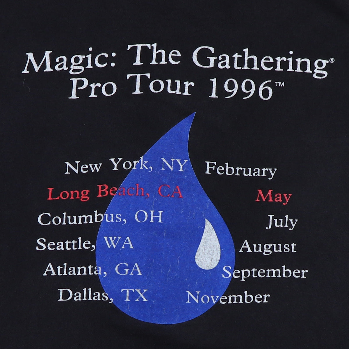 1996 Magic The Gathering Pro Tour Qualifier Shirt