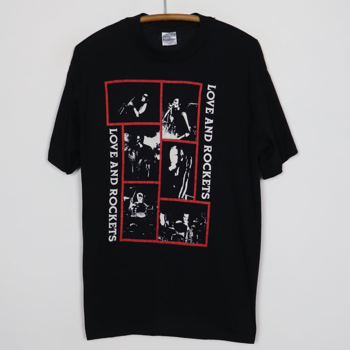 Original vintage 1989 Love And Rockets So Alive Tour Shirt WyCo Vintage