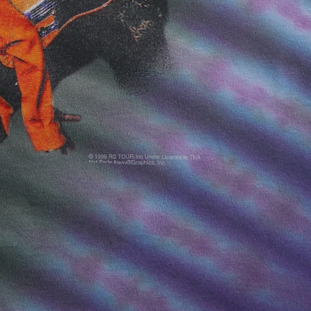 1998 Rolling Stones No Security Tour Tie Dye Shirt