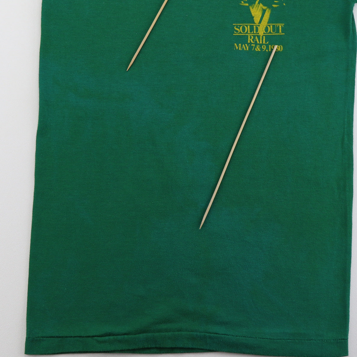 1980 Van Halen Electric Factory Concerts Crew Tour Shirt