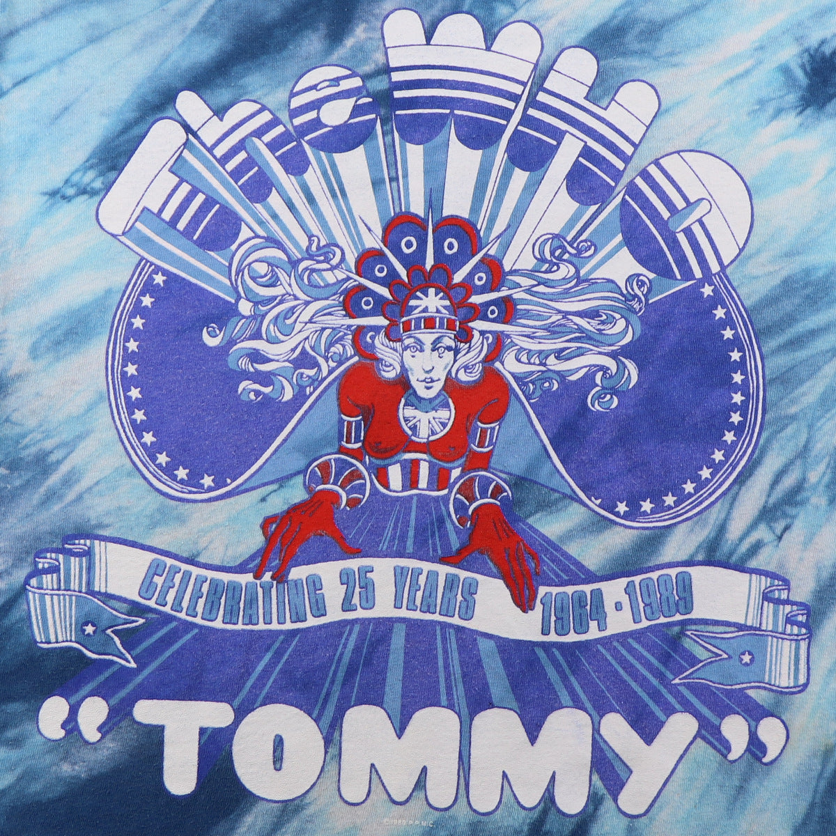 1989 The Who Tommy Tie Dye Shirt