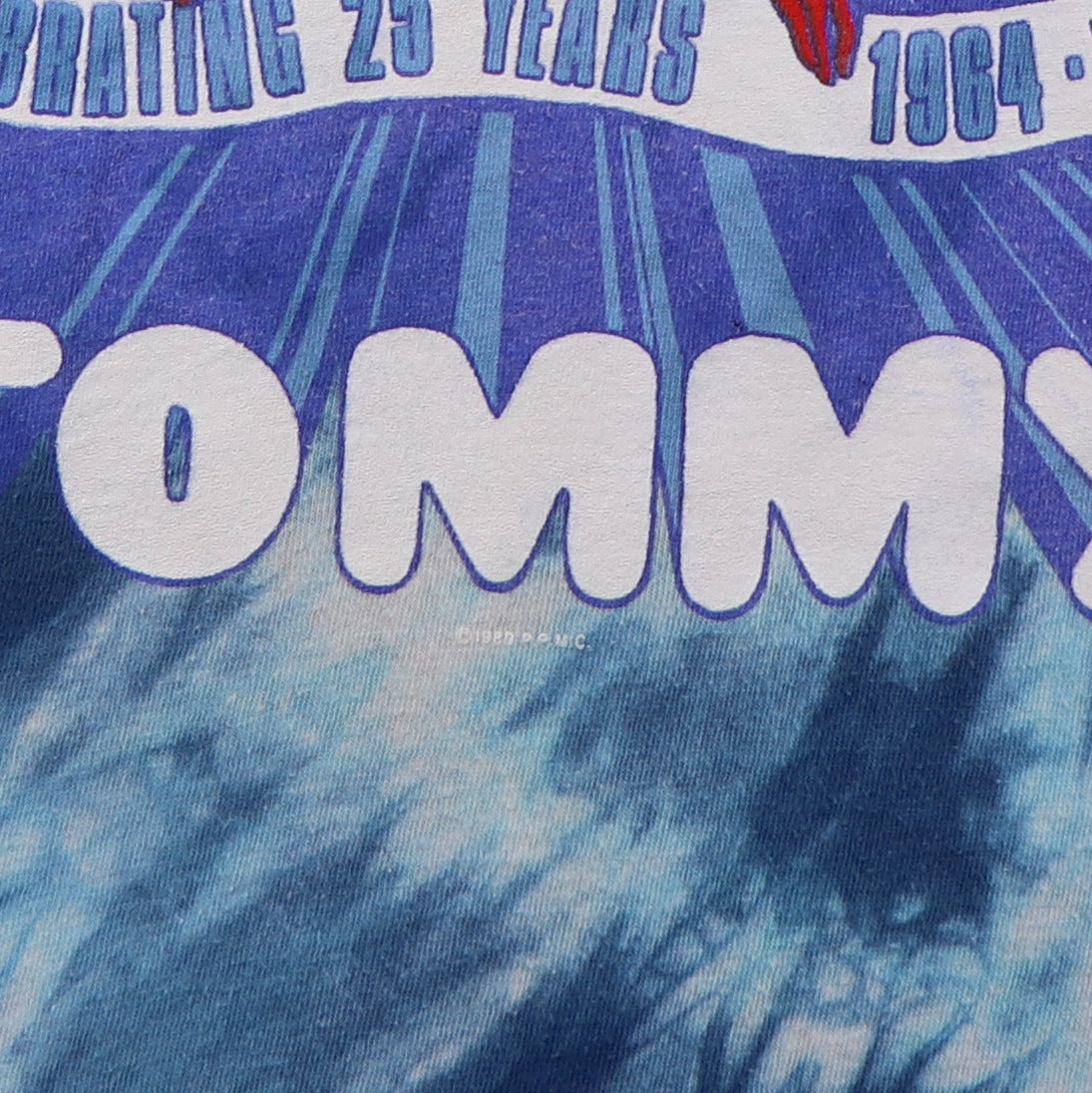 1989 The Who Tommy Tie Dye Shirt