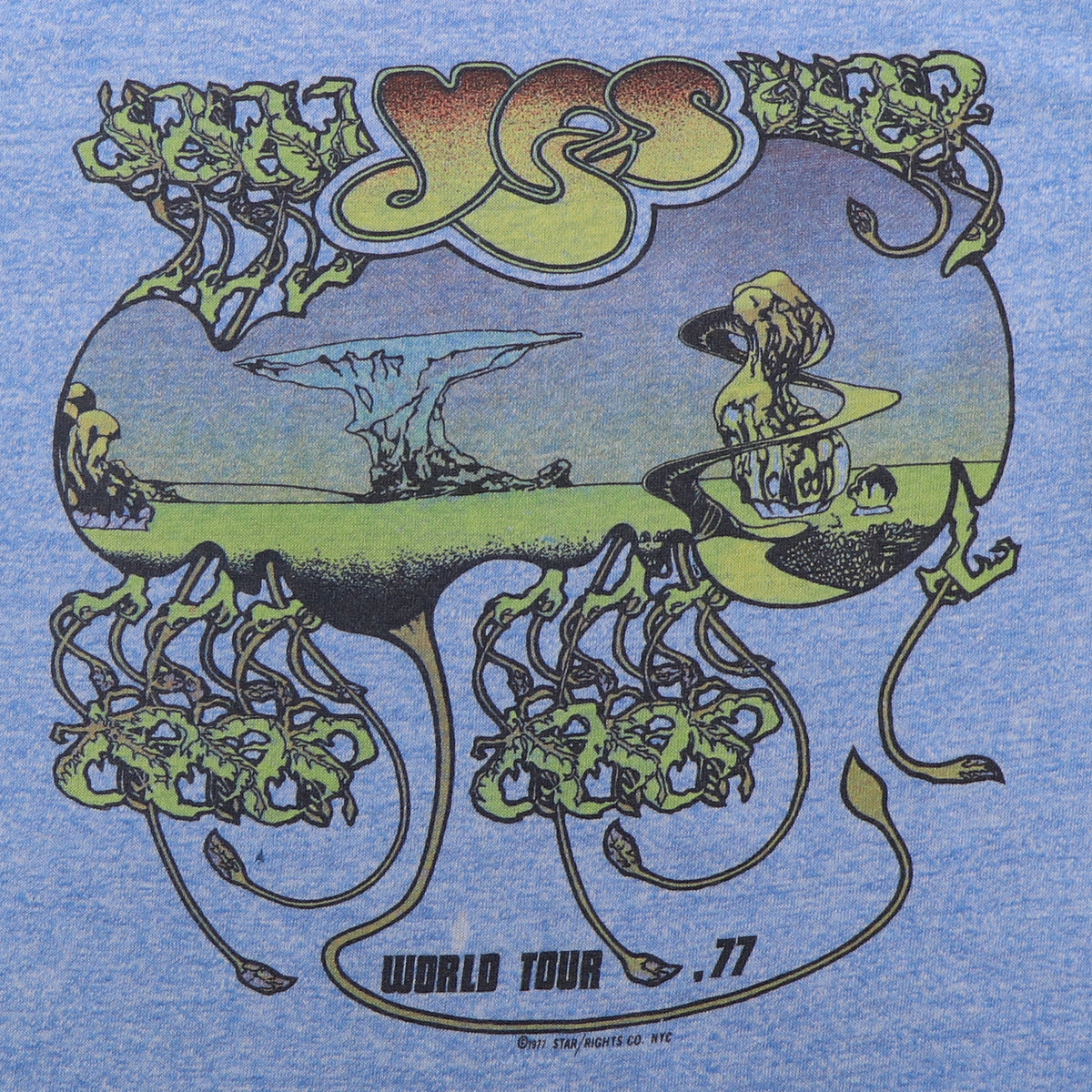 1977 Yes World Tour Shirt
