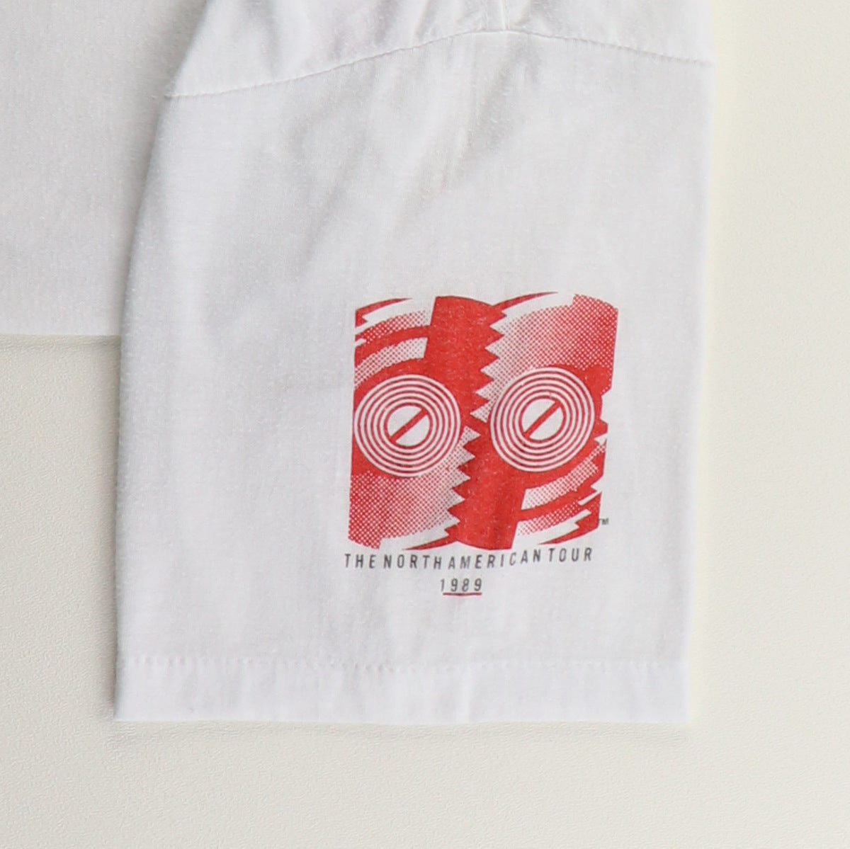 1989 Rolling Stones Sticky Fingers Steel Wheels Tour Shirt