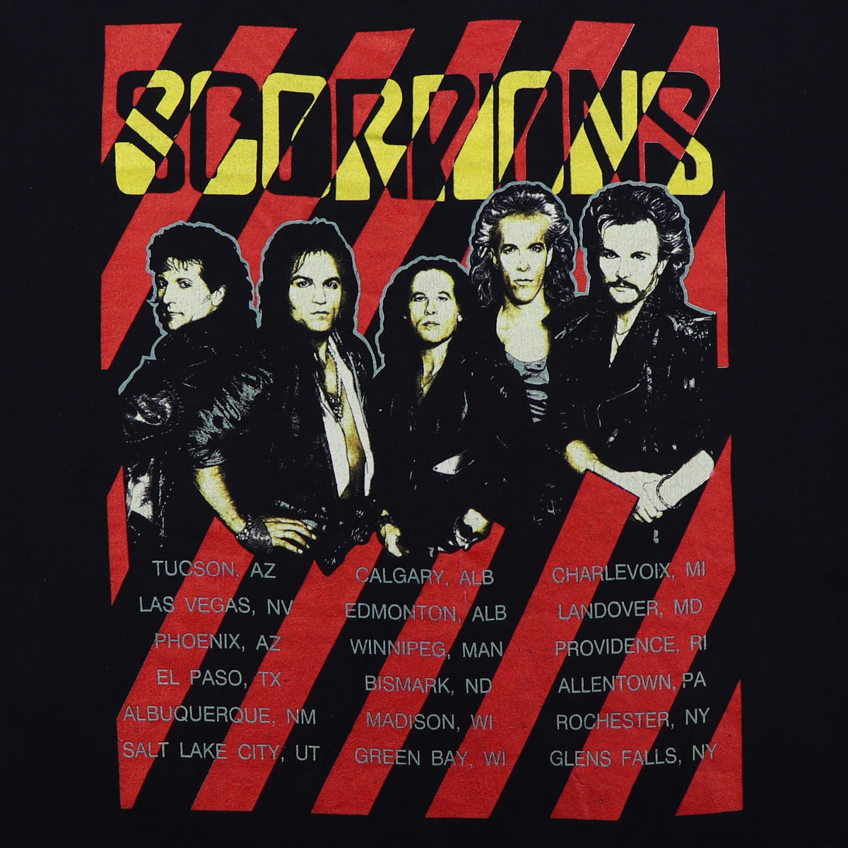 1988 Scorpions Savage Amusement Tour Shirt