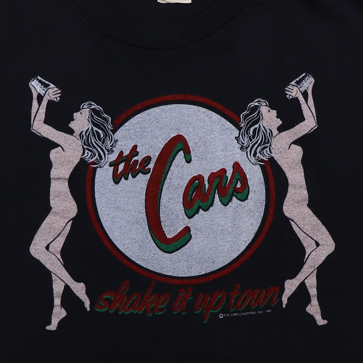 1982 The Cars Shake It Up Tour Shirt