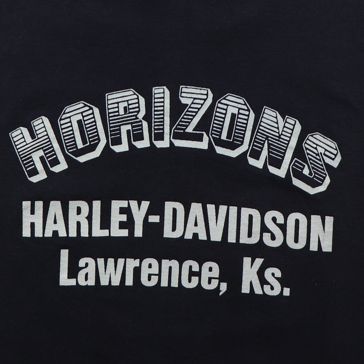 1980s Harley Davidson American Legend Lawrence Kansas Shirt