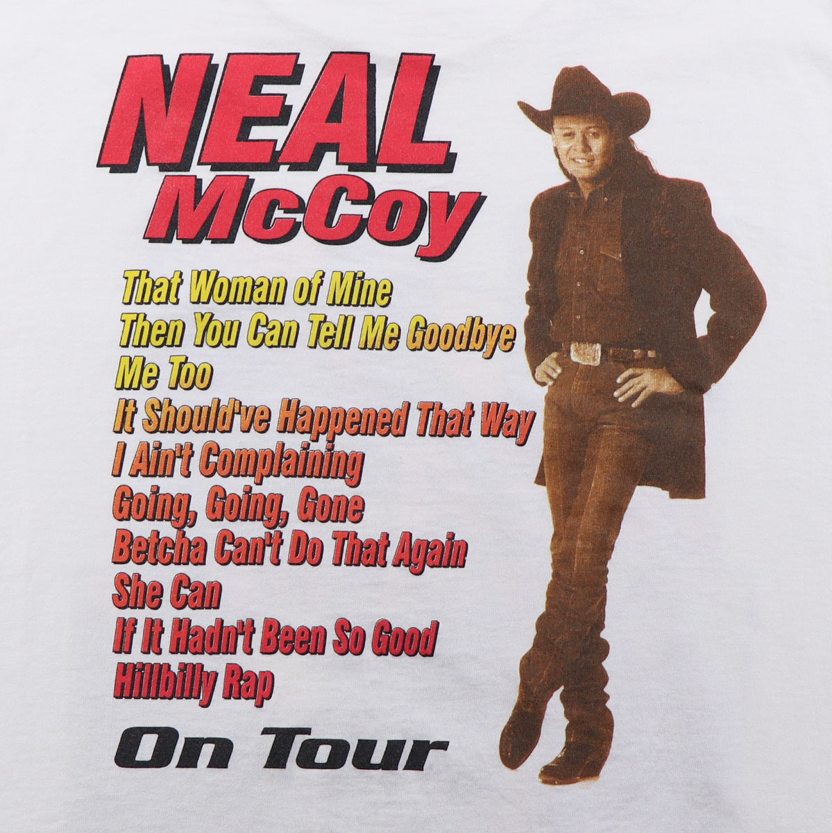 1996 Neal McCoy Tour Shirt