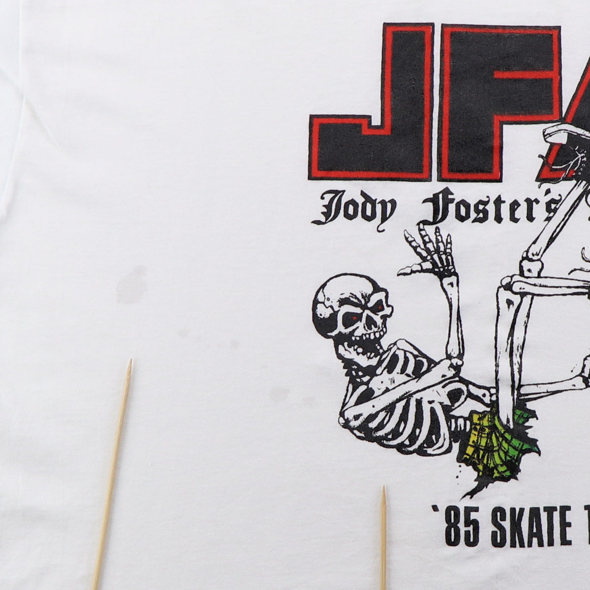 1985 Jodie Foster's Army Skate Tour Shirt
