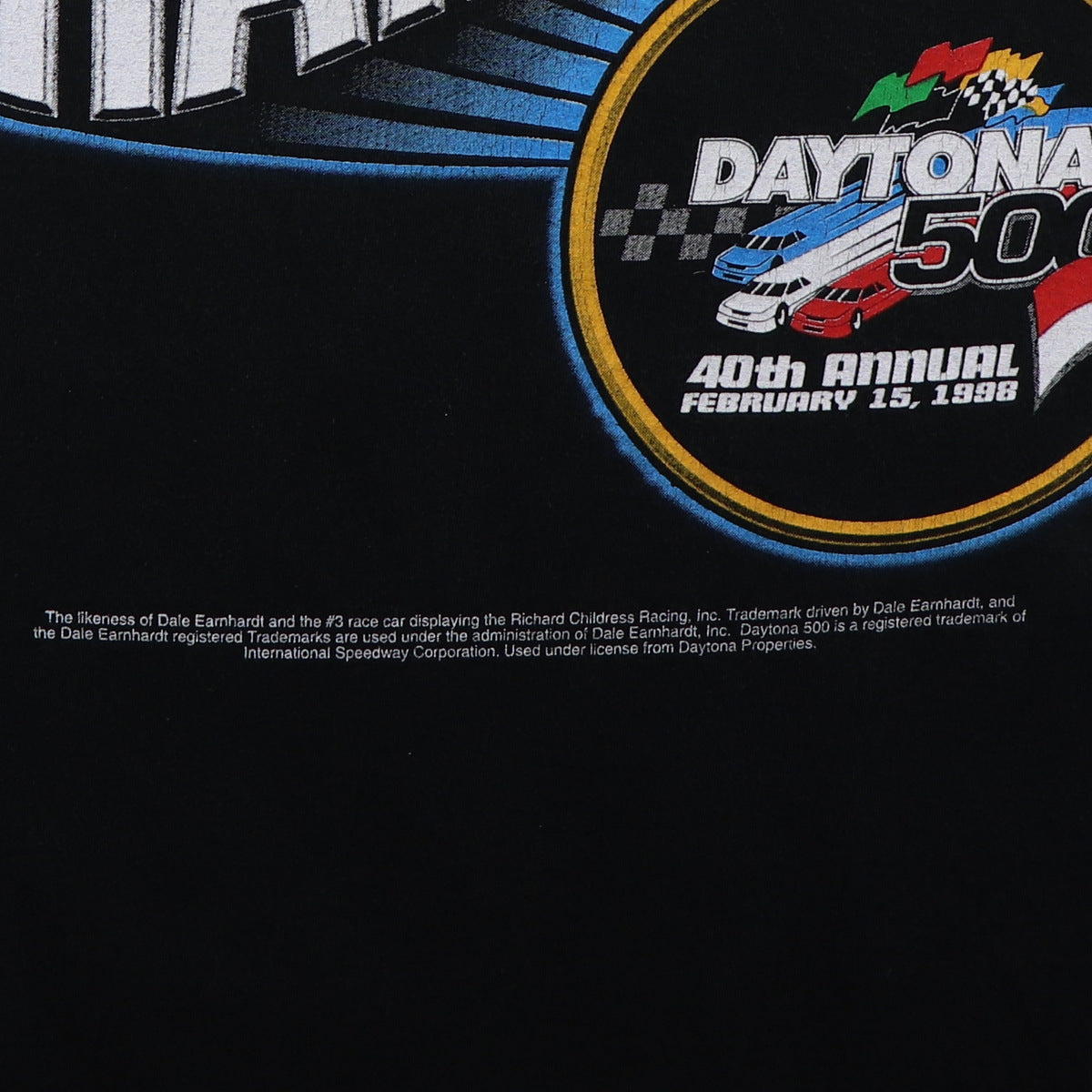 1998 Dale Earnhardt Daytona 500 Champion Shirt