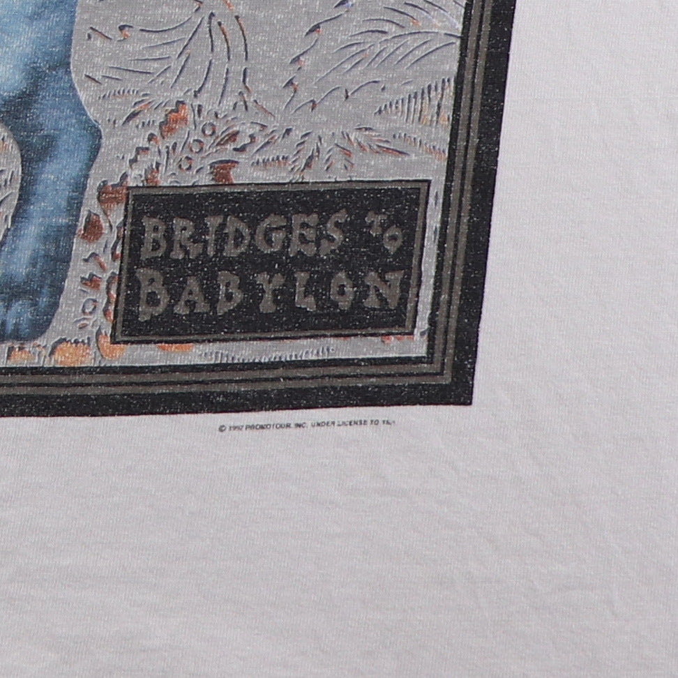 1997 Rolling Stones Bridges To Babylon Tour Shirt