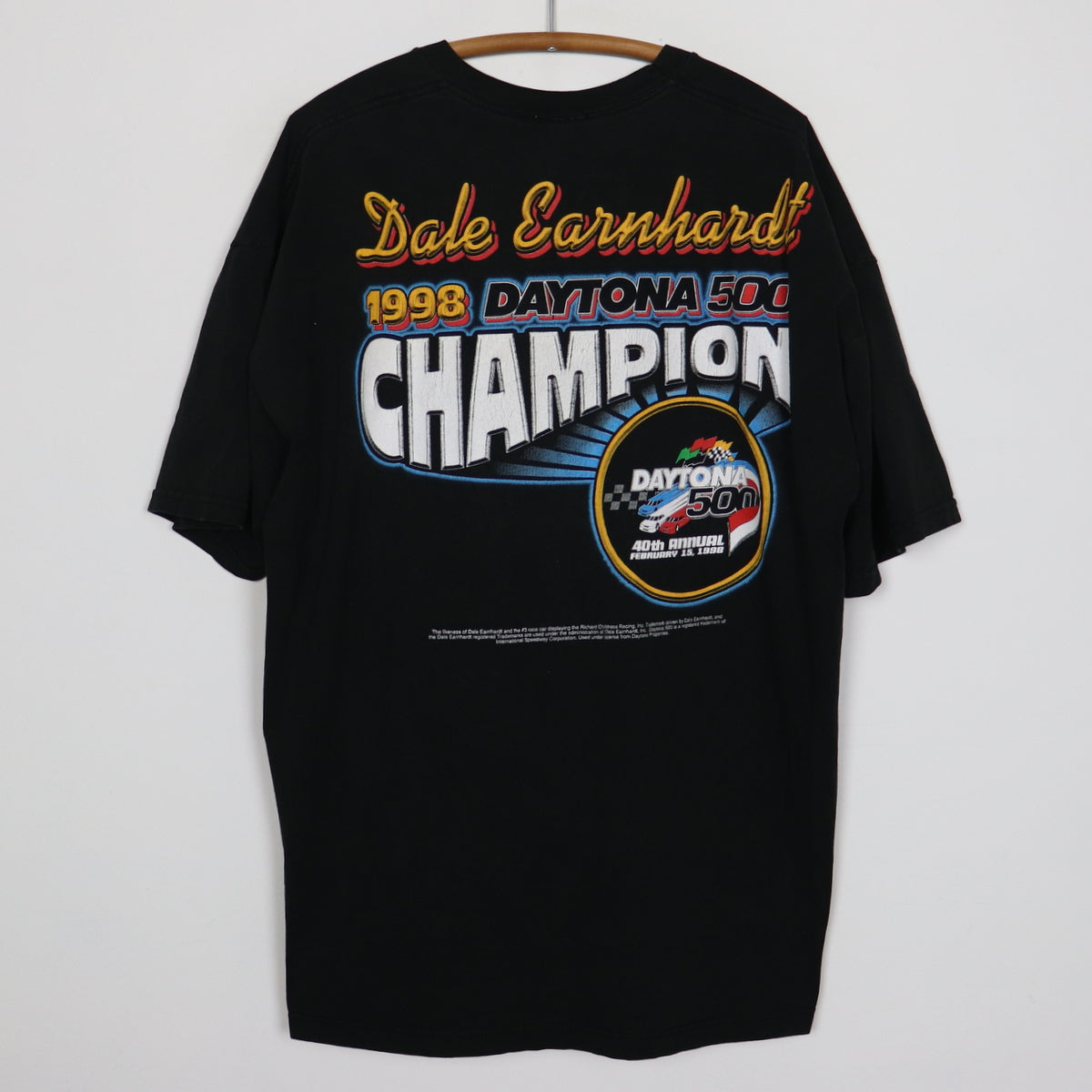 1998 Dale Earnhardt Daytona 500 Champion Shirt