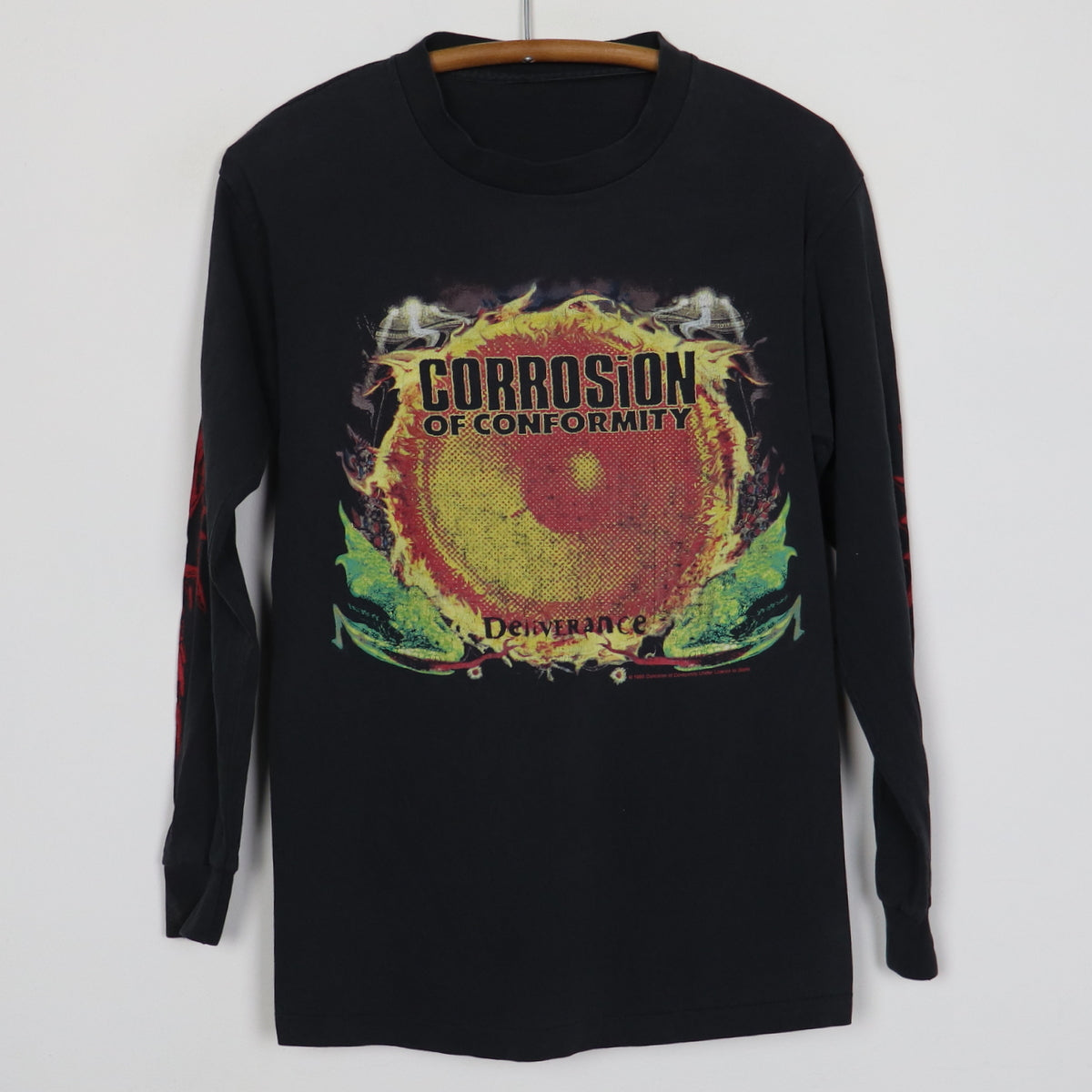 1995 Corrosion Of Conformity Deliverance Tour Long Sleeve Shirt