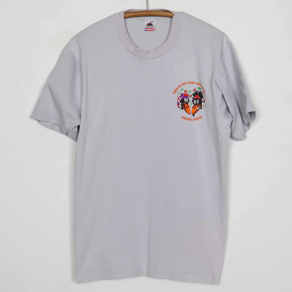1992 Black Crowes High As The Moon Crew Tour Shirt | Authentic 