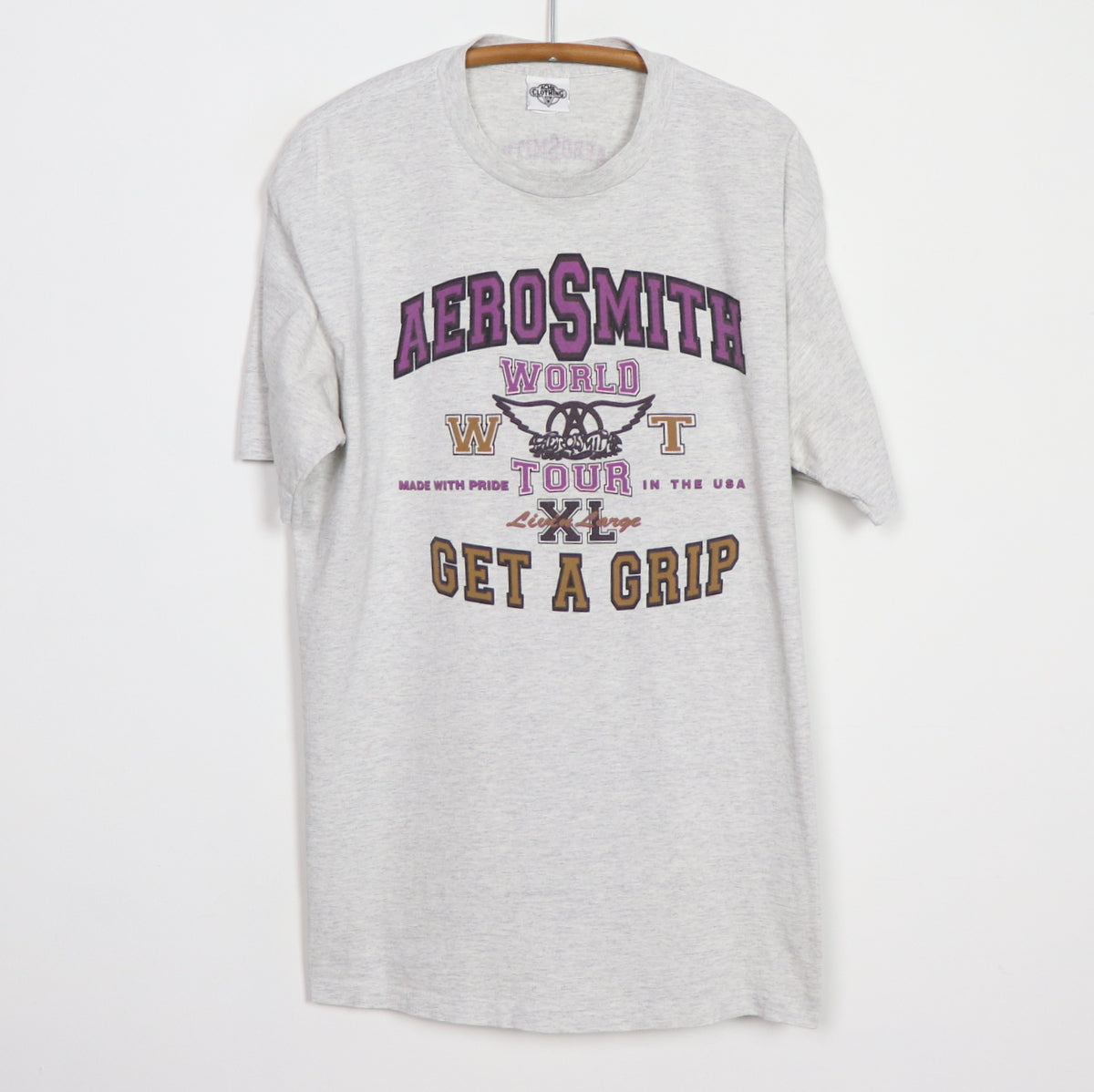 1991 Aerosmith Get A Grip World Tour Shirt