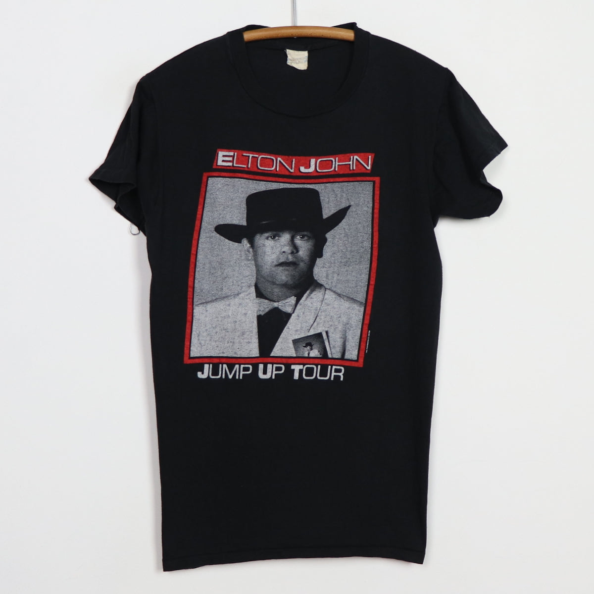 1982 Elton John Jump Up In Concert Tour Shirt