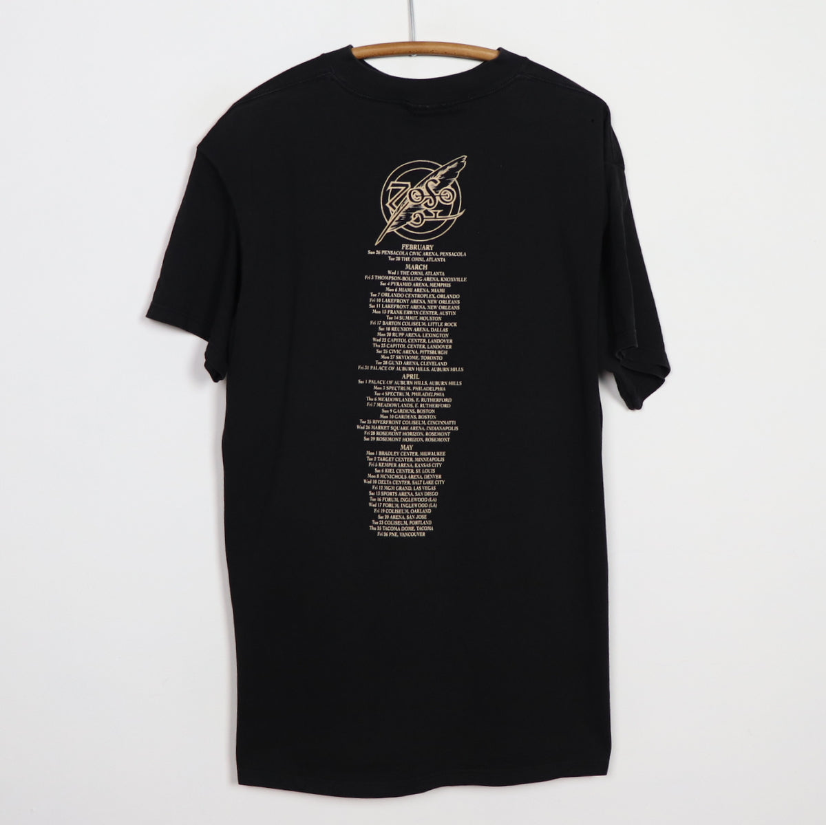 1995 Jimmy Page Robert Plant Zoso Tour Shirt