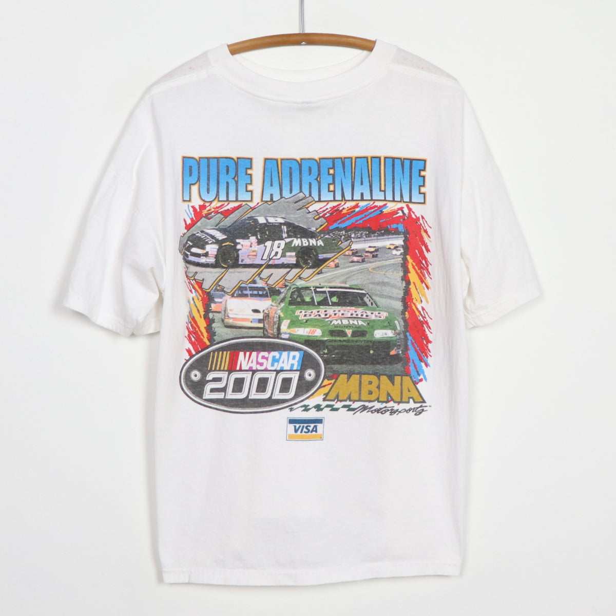 2000 Nascar Pure Adrenaline MBNA Shirt