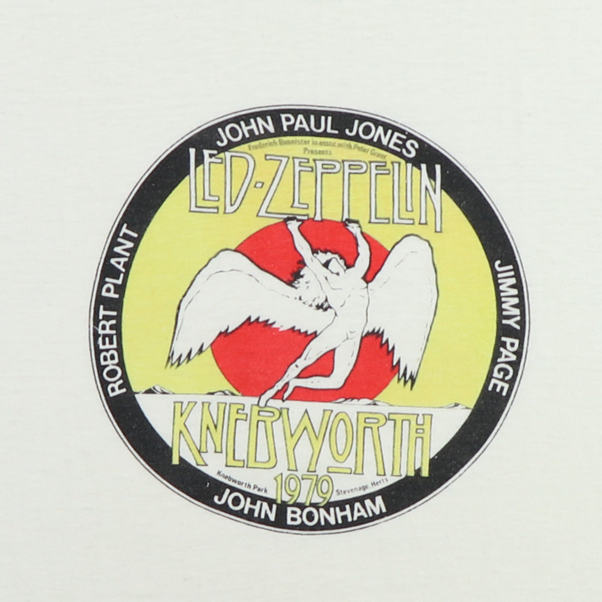 1979 Led Zeppelin Knebworth Concert Shirt