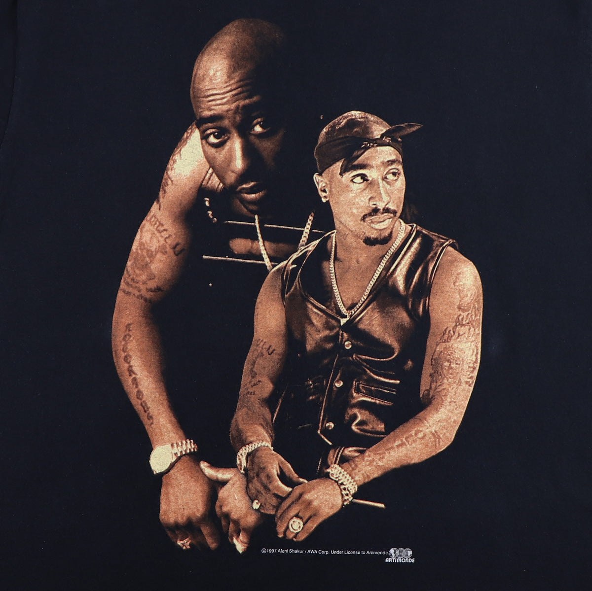 1997 Tupac Shakur Stop The Violence Shirt