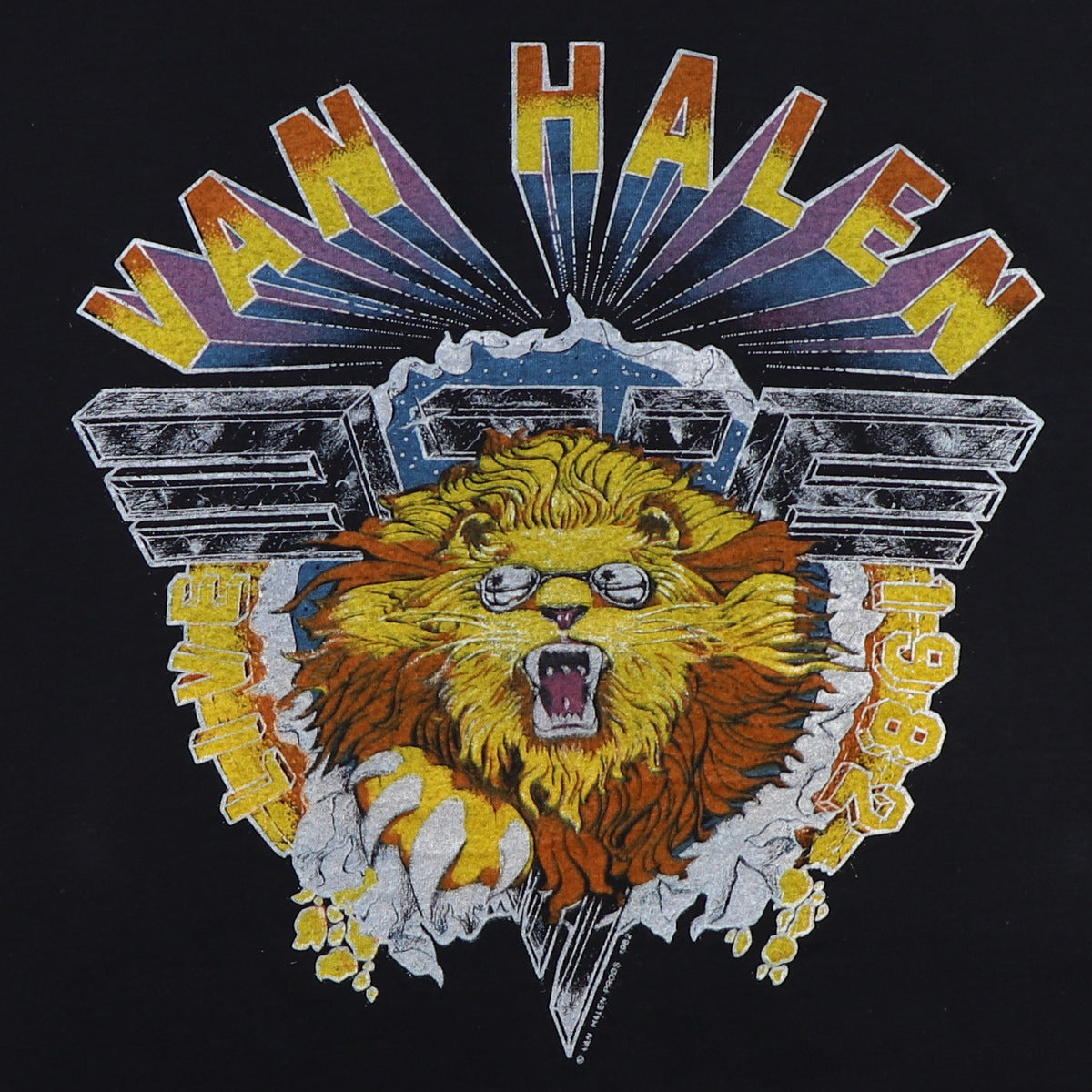 1982 Van Halen Diver Down Shirt