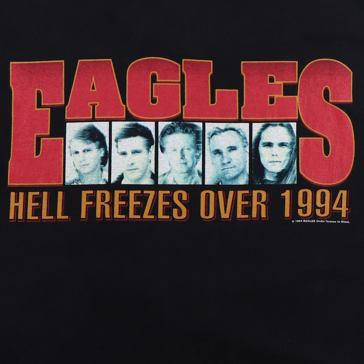 1994 Eagles Hell Freezes Over World Tour Shirt