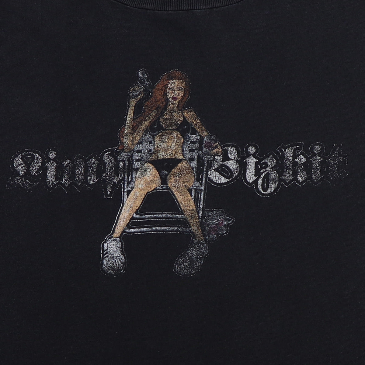 1998 Limp Bizkit Girl With Gun Shirt