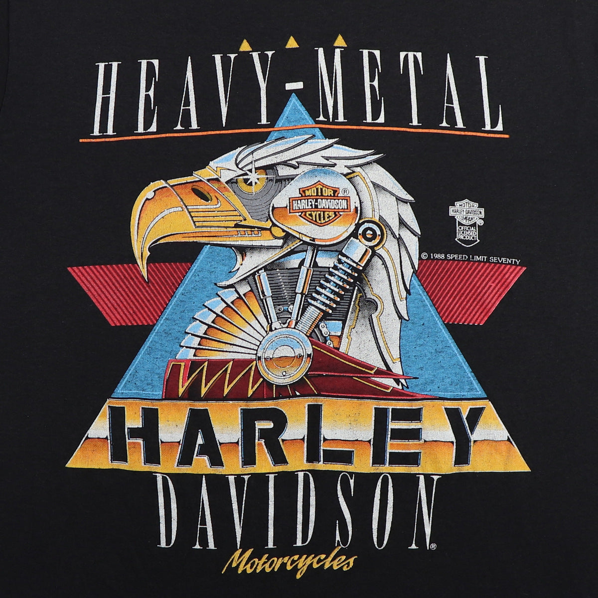 1988 Harley Davidson Motorcycles Heavy Metal Shirt