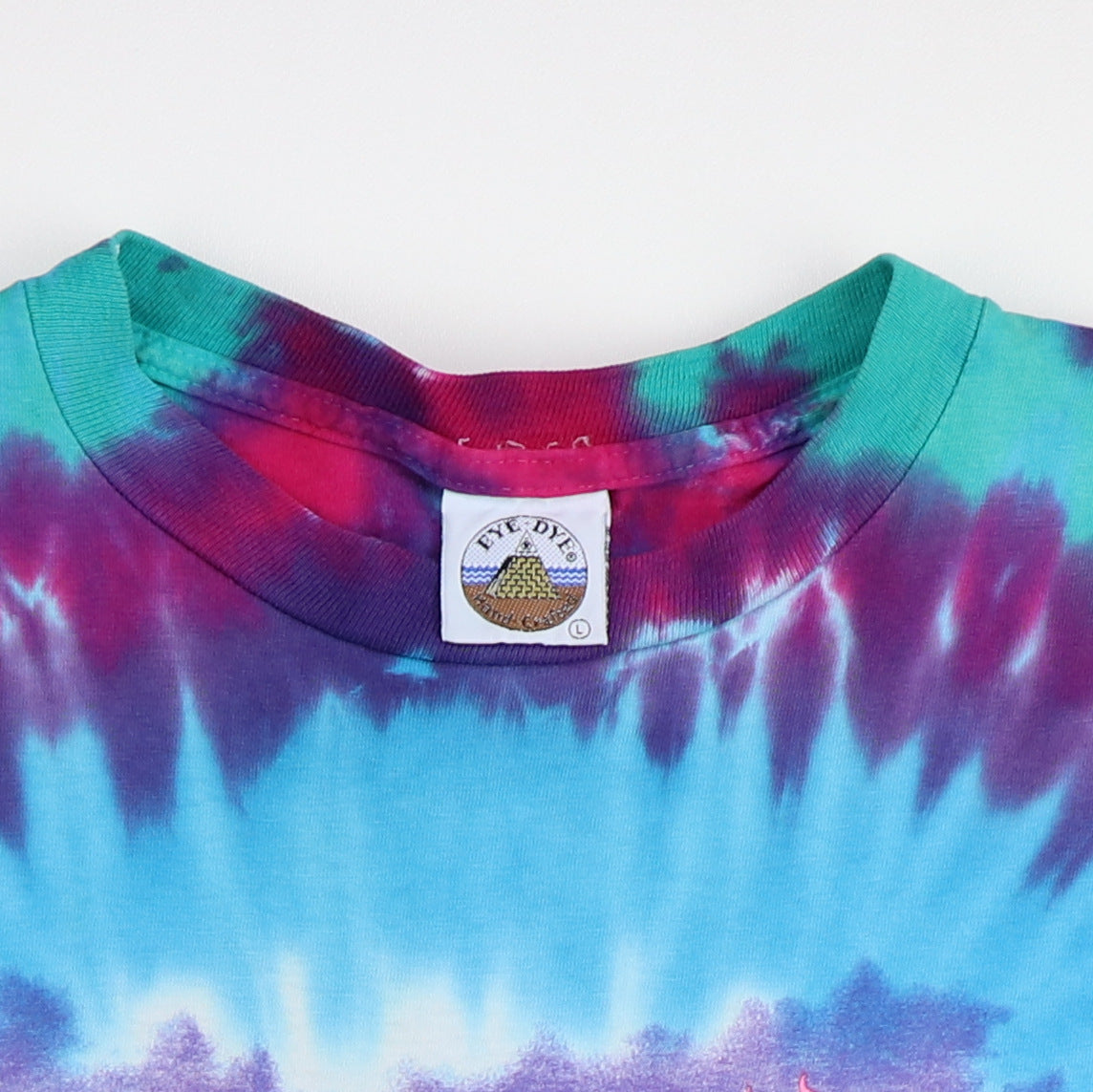 1991 Shroomarama Psychedelic Mushrooms Tie Dye Shirt